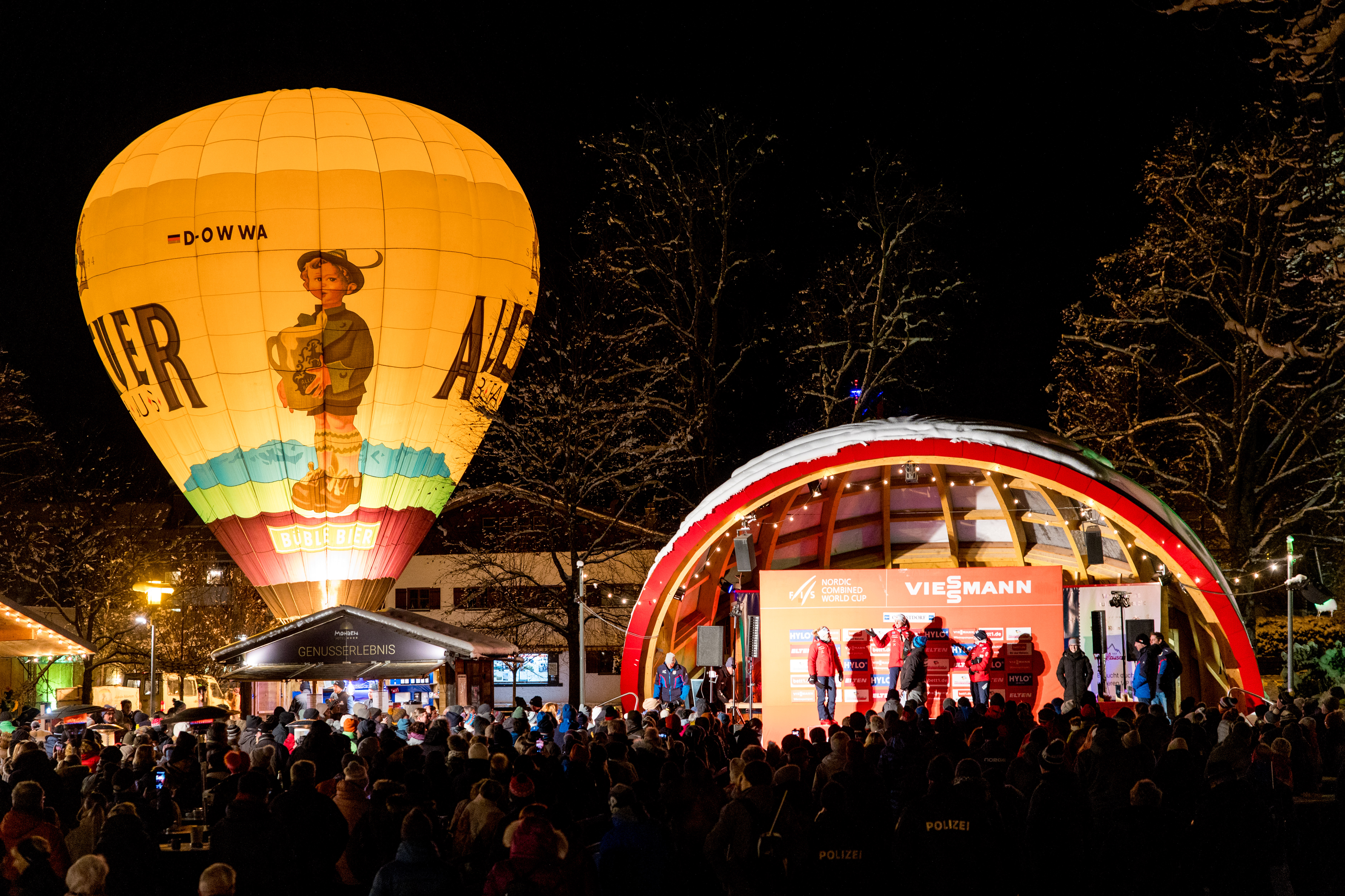 Hotels und Ferienwohnungen im Oberallgäu - Oberstdorfer Winterfest mit "SBS" - Oberstdorfer Winterfest am 16.01.2027 mit SBS