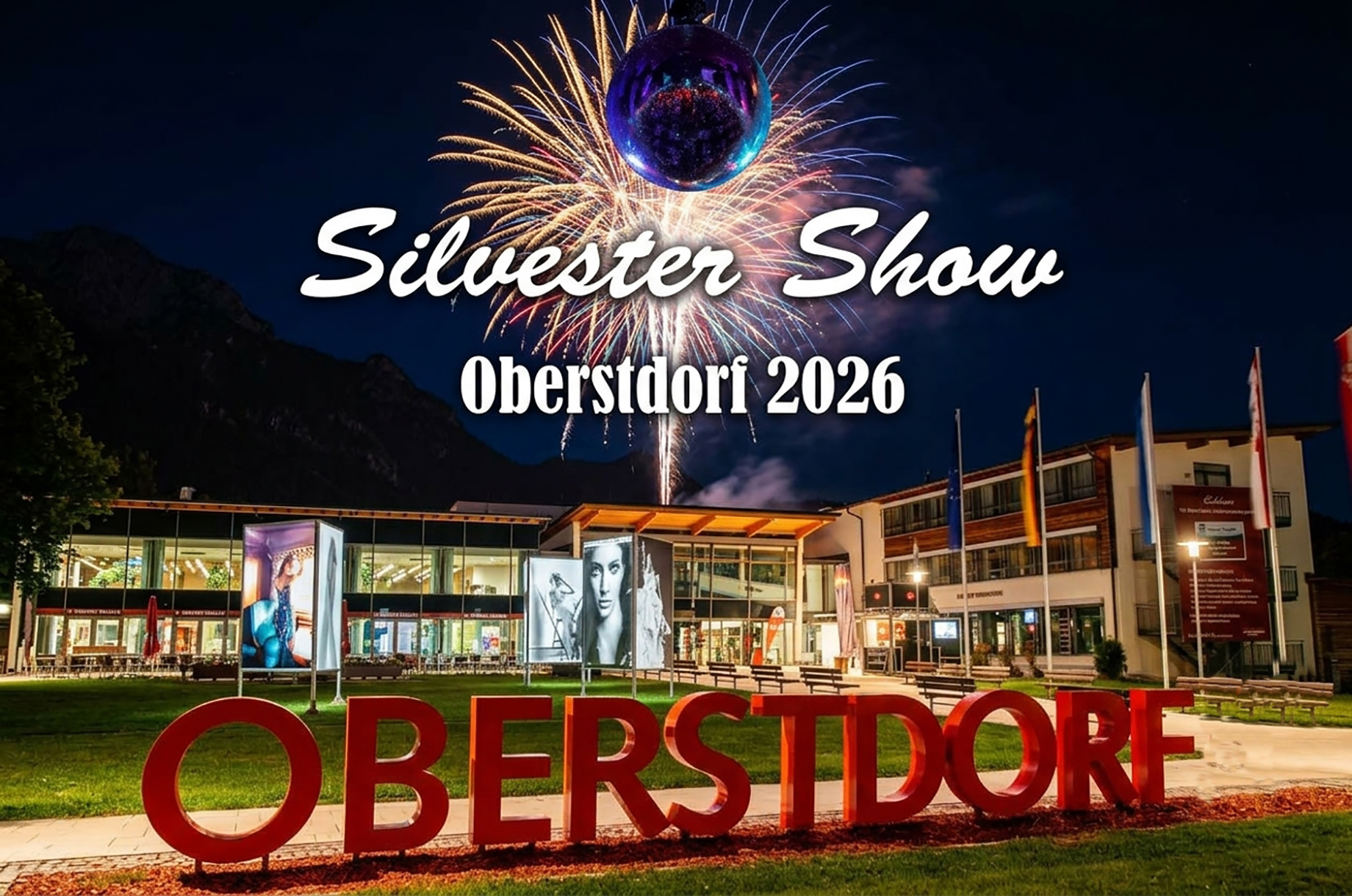 Hotels und Ferienwohnungen im Oberallgäu - Silvester Show im Oberstdorf Haus - Silvester Party 2026 im Haus Oberstdorf 