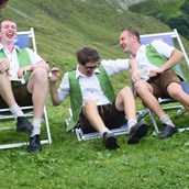 Veranstaltungen im Oberallgäu: Sonntags- Frühschoppen mit 50m Blech auf der Alpe Obere Kalle - Sonntags- Frühschoppen mit 50m Blech auf der Alpe Obere Kalle