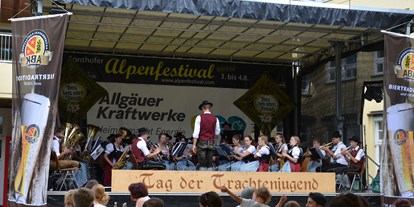 Hotels und Ferienwohnungen im Oberallgäu - Kinder & Familie: kinderwagengeeignet - Sonthofen - Stadtfest Sonthofen im Allgäu - Stadtfest Sonthofen 2024