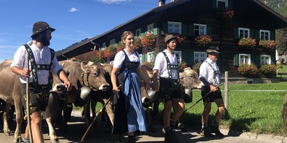 Hotels und Ferienwohnungen im Oberallgäu - Kategorien: Viehscheid - Viehscheid in Blaichach - Gunzesried im Oberallgäu - Viehscheid 2024 in Gunzesried