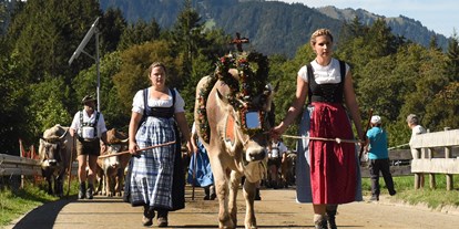 Hotels und Ferienwohnungen im Oberallgäu - Kategorien: Viehscheid - Bayern - Viehscheid in Blaichach - Gunzesried im Oberallgäu - Viehscheid in Gunzesried 2024