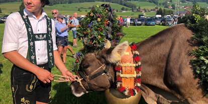 Hotels und Ferienwohnungen im Oberallgäu - Wetter: bei jedem Wetter - Viehscheid in Kranzegg 2023 - Viehscheid in Kranzegg 2024