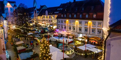 Hotels und Ferienwohnungen im Oberallgäu - Parken & Anreise: kostenpflichtige Parkplätze - Weihnachtsmarkt in Kempten Allgäu - Weihnachtsmarkt in Kempten im Allgäu