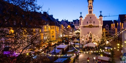 Hotels und Ferienwohnungen im Oberallgäu - Wetter: bei jedem Wetter - Deutschland - Weihnachtsmarkt in Kempten im Allgäu - Weihnachtsmarkt in Kempten im Allgäu 2024