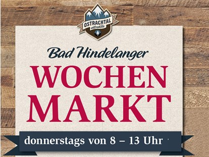Hotels und Ferienwohnungen im Oberallgäu - Bad Hindelang - Wochenmarkt in Bad Hindelang - Wochenmarkt in Bad Hindelang