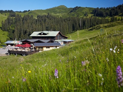 Hotels und Ferienwohnungen im Oberallgäu - Zahlung: Apple Pay - Berghütte Grasgehren im Wandergebiet Skigebiet am Riedbergpass - Berghütte Grasgehren unterm Riedbergerhorn