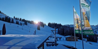 Hotels und Ferienwohnungen im Oberallgäu - Zahlung: Bar - Oberallgäu - Berghütte Grasgehren 1.447m  - Berghütte Grasgehren unterm Riedbergerhorn