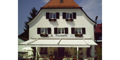 Hotels und Ferienwohnungen im Oberallgäu - Betriebsart | Angebot: Terrasse / Freiluftgastronomie - Bayern - Poststüble