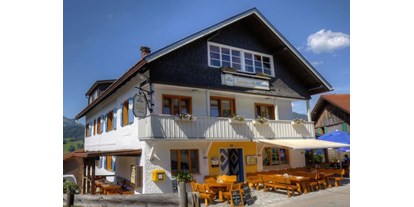 Hotels und Ferienwohnungen im Oberallgäu - Ausstattung Ferienwohnungen / Zimmer: SAT-TV - Bayern - Berggasthof Sonne in Sonthofen im Allgäu