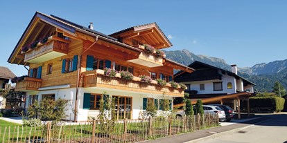 Hotels und Ferienwohnungen im Oberallgäu - Freizeit: Dampfbad - Oberallgäu - Hahnenköpfle Lodge - Ferienwohnungen in Oberstdorf im Allgäu  - Hahnenköpfle Lodge  - wohnen wie im siebten Himmel