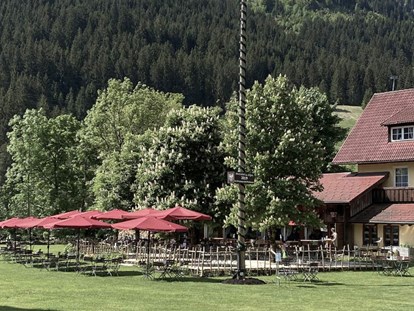 Hotels und Ferienwohnungen im Oberallgäu - Parken & Anreise: kostenlose Parkplätze - Restaurant im Hotel Wiesengrund in Bad Hindelang - Restaurant im Hotel Wiesengrund in Bad Hindelang