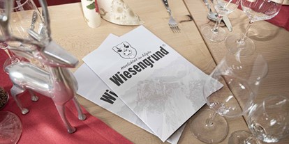 Hotels und Ferienwohnungen im Oberallgäu - Betriebsart | Angebot: Eiskarte - Oberallgäu - Wiesengrund - Restaurant in Bad Hindelang - Restaurant im Hotel Wiesengrund in Bad Hindelang