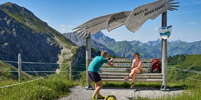 Hotels und Ferienwohnungen im Oberallgäu - Kategorien: Wanderparadies - Vorarlberg - Kanzelwandbahn in Riezlern im Kleinwalsertal - Die Kanzelwandbahn - grenzenloses Wander- und Bergerlebnis