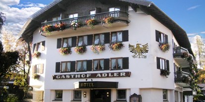Hotels und Ferienwohnungen im Oberallgäu - Parken & Anreise: Anreise mit ÖPNV möglich - Allgäu - Hotel Gasthof Adler in Oberstdorf im Allgäu - Hotel Gasthof Adler in Oberstdorf im Allgäu