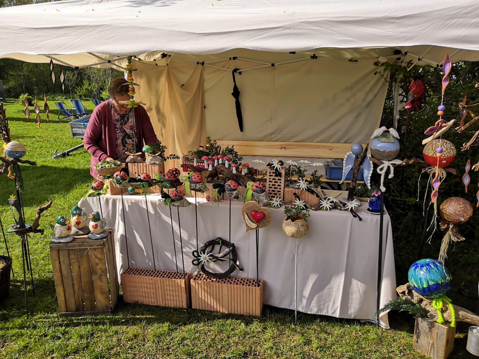 Hotels und Ferienwohnungen im Oberallgäu - Kunst- und Kreativmarkt in Petersthal am Rottachsee - Kreativ- und Kunstmarkt 2026 in Petersthal am Rottachsee