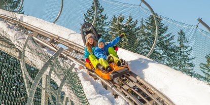 Hotels und Ferienwohnungen im Oberallgäu - Parken & Anreise: Anreise mit ÖPNV möglich - Bayern - Alpsee Bergwelt mit Alpsee Coaster im Winter - Alpsee Bergwelt mit Alpsee Coaster im Winter