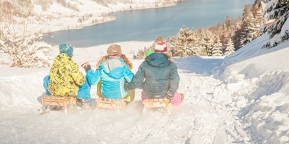 Hotels und Ferienwohnungen im Oberallgäu - Saison: ganzjährig - Bayern - Alpsee Bergwelt mit Alpsee Coaster im Winter - Alpsee Bergwelt mit Alpsee Coaster im Winter