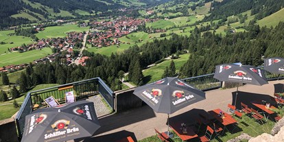 Hotels und Ferienwohnungen im Oberallgäu - Bad Hindelang - Kanzel Kiosk und Aussichtspunkt am Jochpass Oberjoch - Kanzel Kiosk und Aussichtspunkt am Jochpass Oberjoch