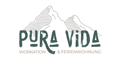 Hotels und Ferienwohnungen im Oberallgäu - Reisegrund: Erlebnisurlaub - Bayern - Logo - Pura Vida Workation & Ferienwohnung