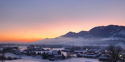 Hotels und Ferienwohnungen im Oberallgäu - Ausstattung: hundefreundlich - Wintermorgen
Blick vom Haus - Ferienwohnungen Weber in Wertach im Allgäu