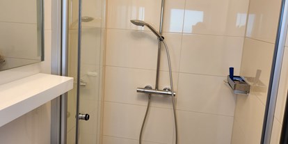 Hotels und Ferienwohnungen im Oberallgäu - Dusche
Ferienwohnung 2 Personen - Ferienwohnungen Weber in Wertach im Allgäu