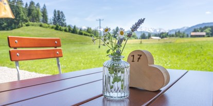Hotels und Ferienwohnungen im Oberallgäu - Kinder & Familie: Kinder sind willkommen - Bayern - Am Burgstall - Café & Brotzeitstube - Am Burgstall - Café & Brotzeitstube