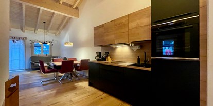 Hotels und Ferienwohnungen im Oberallgäu - Ausstattung: Sauna - Bayern - Apartment #4 Rotspitz für 2 bis 4 Personen: Küchenzeile - Bäumers Retreat - Apartments in Bad Hindelang