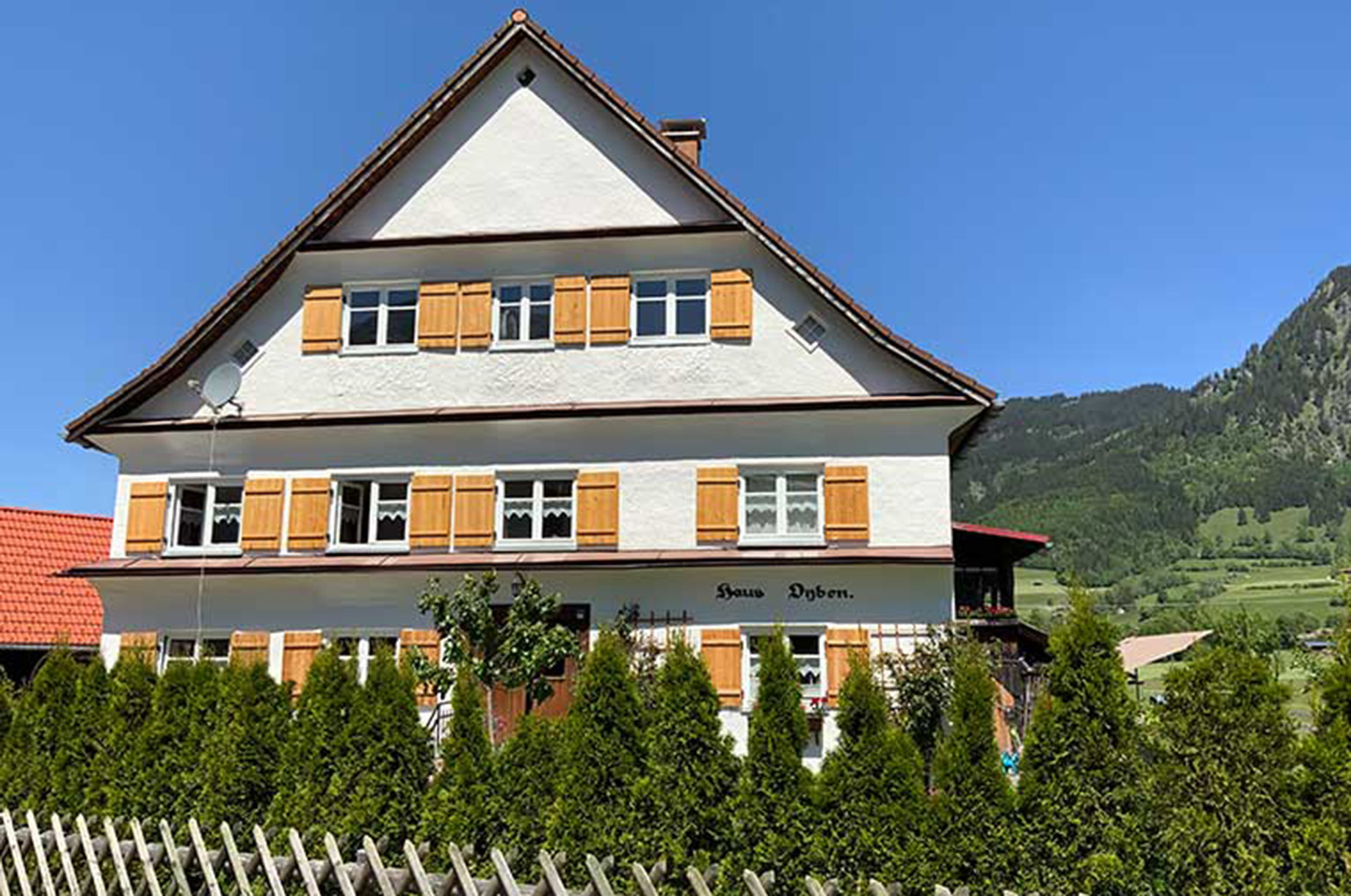 Hotels und Ferienwohnungen im Oberallgäu: Haus Oyben - Ferienwohnungen in Bad Hindelang -  Haus Oyben - Ferienwohnungen in Bad Hindelang