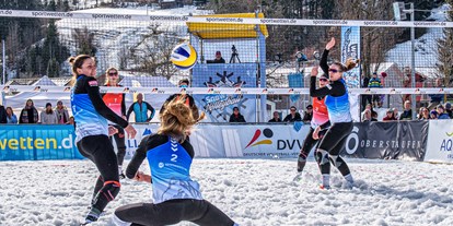 Hotels und Ferienwohnungen im Oberallgäu - German Snow-Volleyball  - Tourstopp in Balderschwang - German Snow-Volleyball 2024 - Tourstopp in Balderschwang