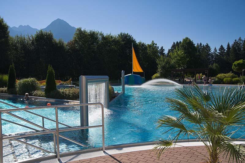 Hotels und Ferienwohnungen im Oberallgäu - Freibad Fischen