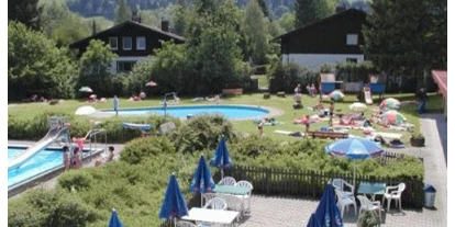 Hotels und Ferienwohnungen im Oberallgäu - Kategorien: Freibäder / Badeseen - Bayern - Freibad Thalkirchdorf