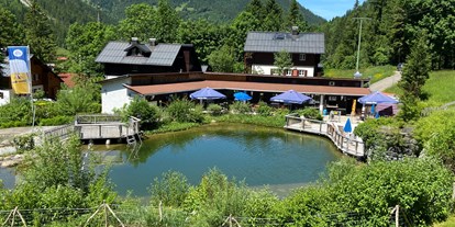 Hotels und Ferienwohnungen im Oberallgäu - Kategorien: Naturerlebnis - Prinze Gumpe - Naturbad in Hinterstein im Allgäu - Naturbad Prinze Gumpe in Bad HIndelang - Hinterstein im Allgäu 