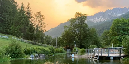 Hotels und Ferienwohnungen im Oberallgäu - Kategorien: Freibäder / Badeseen - Bayern - Naturbad Prinze Gumpe in Hinterstein im Allgä - Naturbad Prinze Gumpe in Bad HIndelang - Hinterstein im Allgäu 