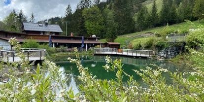 Hotels und Ferienwohnungen im Oberallgäu - Kategorien: Naturerlebnis - Bayern - Badegarten Prinze Gumpe in Hinterstein im Allgä - Naturbad Prinze Gumpe in Bad HIndelang - Hinterstein im Allgäu 