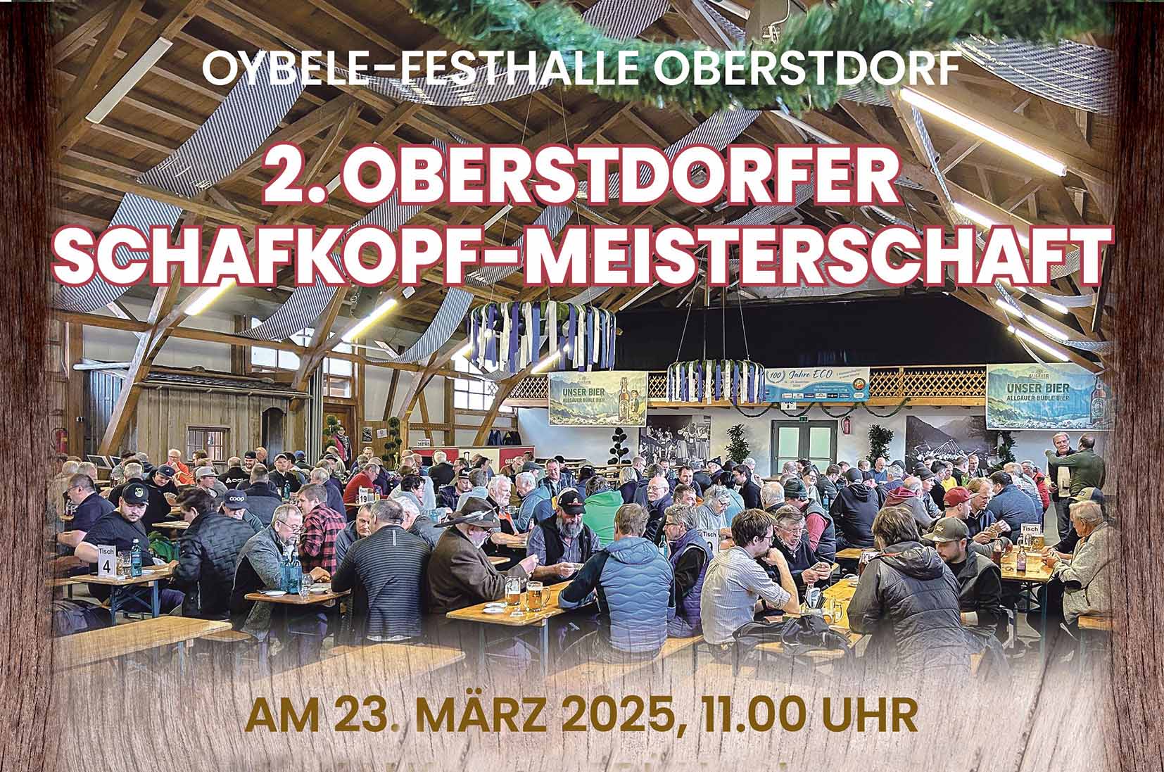 Veranstaltungskalender für das Oberallgäu: Oberstdorfer Schafkopfturnier  - Offene Oberstdorfer Meisterschaft im Schafkopf