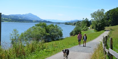 Hotels und Ferienwohnungen im Oberallgäu - Saison: Sommer - Oberallgäu - Rottachsee - Badesee und Ausflugsziel im Allgäu - Rottachsee - Badesee und Ausflugsziel im Allgäu 