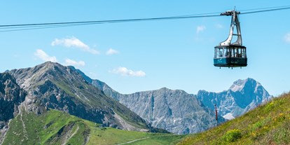 Hotels und Ferienwohnungen im Oberallgäu - Kinder & Familie: Kindergerichte - Deutschland - Bergbahnen im Oberallgäu - die Fellhornbahn - Fellhornbahn in Oberstdorf - Allgäu im Sommer