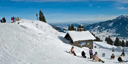 Hotels und Ferienwohnungen im Oberallgäu - Kategorien: Wanderparadies - Winterparadies Mittagbahn - Rasthaus am Mittag - Winterparadies  Mittagbahn über Immenstadt im Allgäu