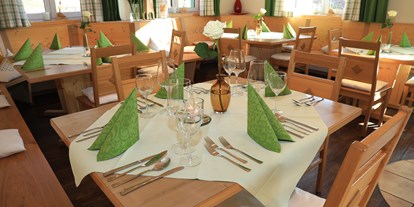 Hotels und Ferienwohnungen im Oberallgäu - Küchenstil: Heimische Küche - Bayern - Restaurant Beim Endeler in Missen-Wilhams