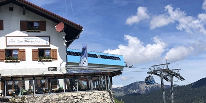 Hotels und Ferienwohnungen im Oberallgäu - Kategorien: Wanderparadies - Bayern - Hornbahn Bad Hindelang im Allgäu - Hornbahn Bad Hindelang im Allgäu im Sommer