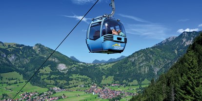 Hotels und Ferienwohnungen im Oberallgäu - Kategorien: Bergbahn - Bad Hindelang - Bergbahnen im Allgäu - Hornbahn in Bad Hindelang - Hornbahn Bad Hindelang im Allgäu im Sommer