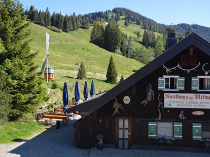 Hotels und Ferienwohnungen im Oberallgäu - Kategorien: Wanderweg - Oberallgäu - Die Mittagbahn über Immenstadt im Sommer - Die Mittagbahn über Immenstadt im Sommer