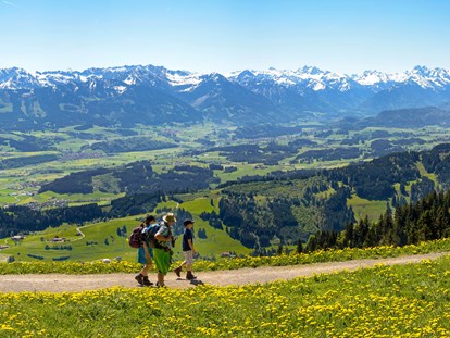 Hotels und Ferienwohnungen im Oberallgäu - Wetter: bei schönem Wetter - Oberallgäu - Die Mittagbahn über Immenstadt im Sommer - Die Mittagbahn über Immenstadt im Sommer