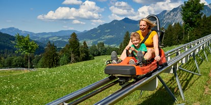 Hotels und Ferienwohnungen im Oberallgäu - Parken & Anreise: Anreise mit ÖPNV möglich - Oberstdorf - Söllereckbahn - Bergbahnen in Oberstdorf im Oberallgäu  - Die Söllereckbahn im Sommer 