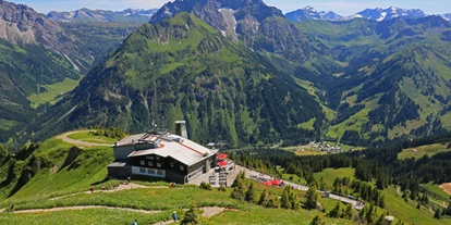 Hotels und Ferienwohnungen im Oberallgäu - Kategorien: Wanderparadies - Österreich - Walmendingerhornbahn - Bergbahn im Kleinwalsertal - Walmendingerhornbahn im Sommer