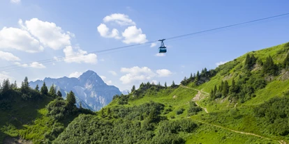 Hotels und Ferienwohnungen im Oberallgäu - Kategorien: Wanderparadies - Walmendingerhornbahn - Bergbahn im Kleinwalsertal - Walmendingerhornbahn im Sommer