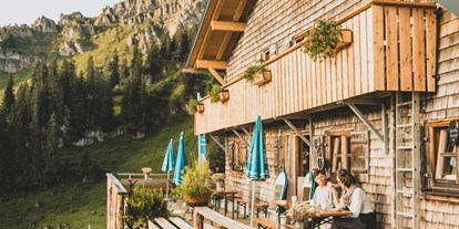 Hotels und Ferienwohnungen im Oberallgäu - Kategorien: Hüttenführer - Bayern - Alpe Gund über Immenstadt im Oberallgäu - Alpe Gund über Immenstadt im Oberallgäu