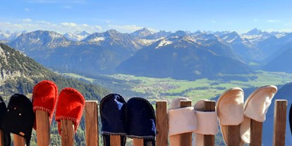 Hotels und Ferienwohnungen im Oberallgäu - Parken & Anreise: keine Anreise mit PKW möglich - Tannheimertal - Bad Kissinger Hütte - Bad Kissinger Hütte