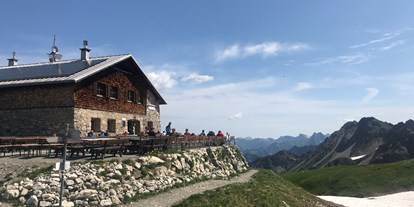 Hotels und Ferienwohnungen im Oberallgäu - Kategorien: Hüttenführer - Oberallgäu - Fiedererpaßhütte